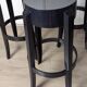 Trois Tabourets hauts, Charles Ghost par Kartell et Starck
