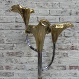 Standing Italian Calla lily floor lamp