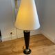 Table lamp with foot and lampshade