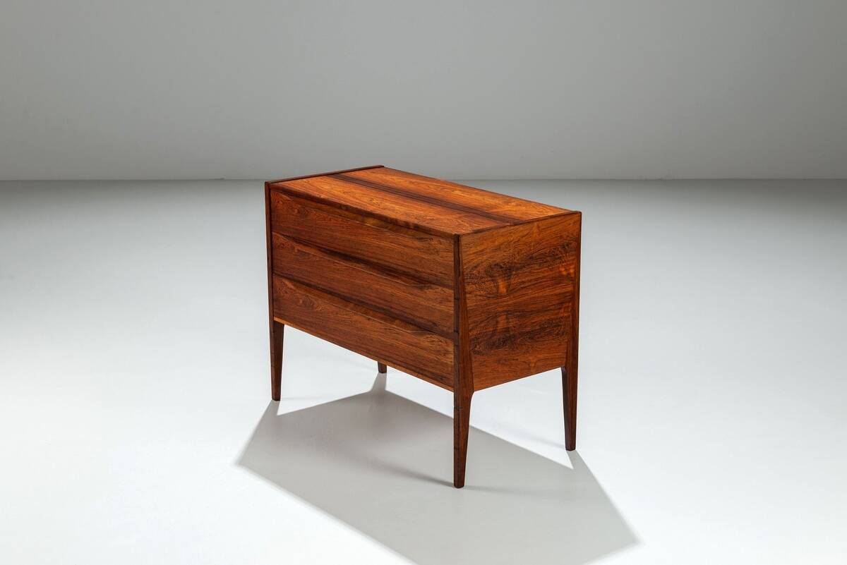 Kai Kristiansen chest of drawers in rosewood Aksel Kjersgaard Denmark 1960