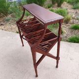 Console mahogany library early 20th century