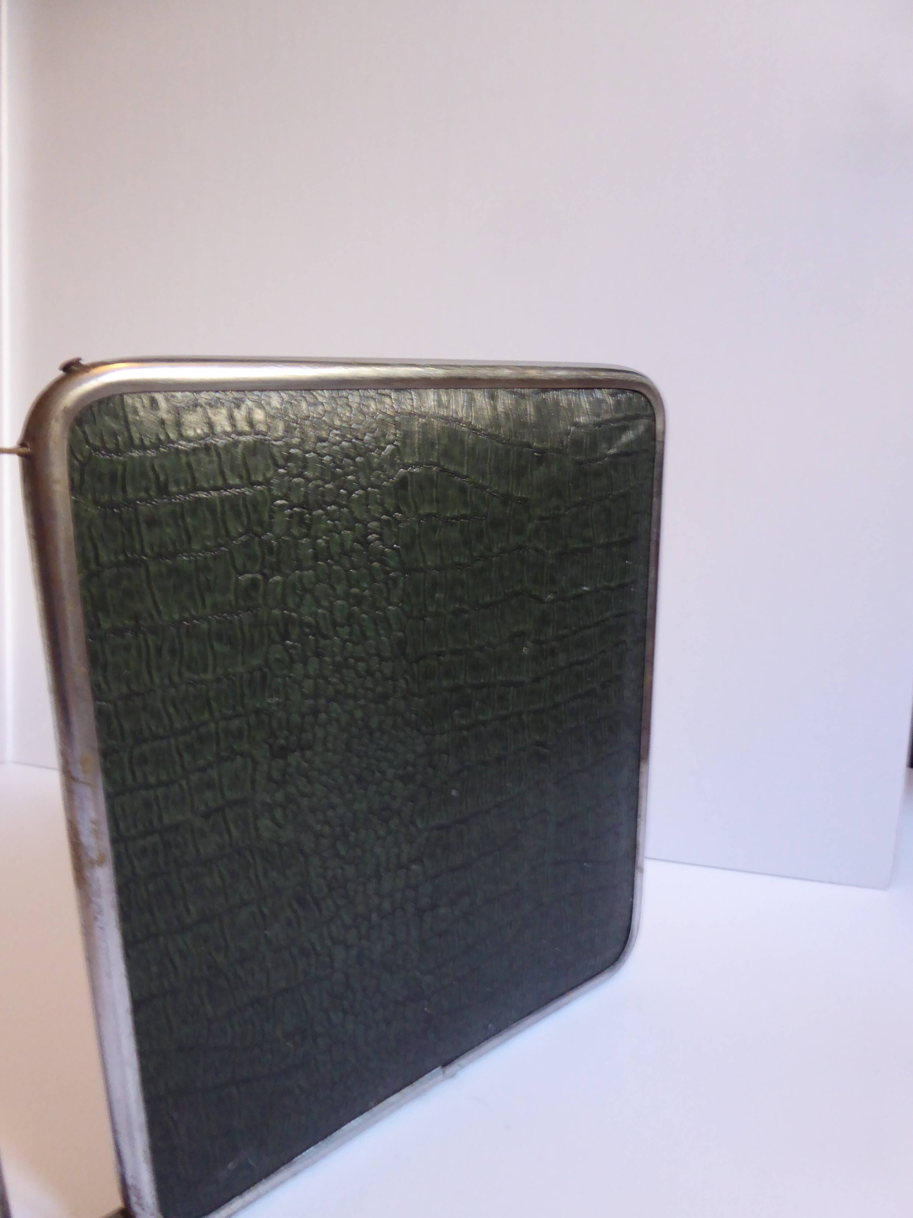 Barber triptych mirror 55x20cm circa 1960