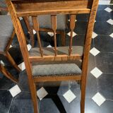 Series of 6 chairs at the etruscan directoire d'epoque in mahogany, 1800