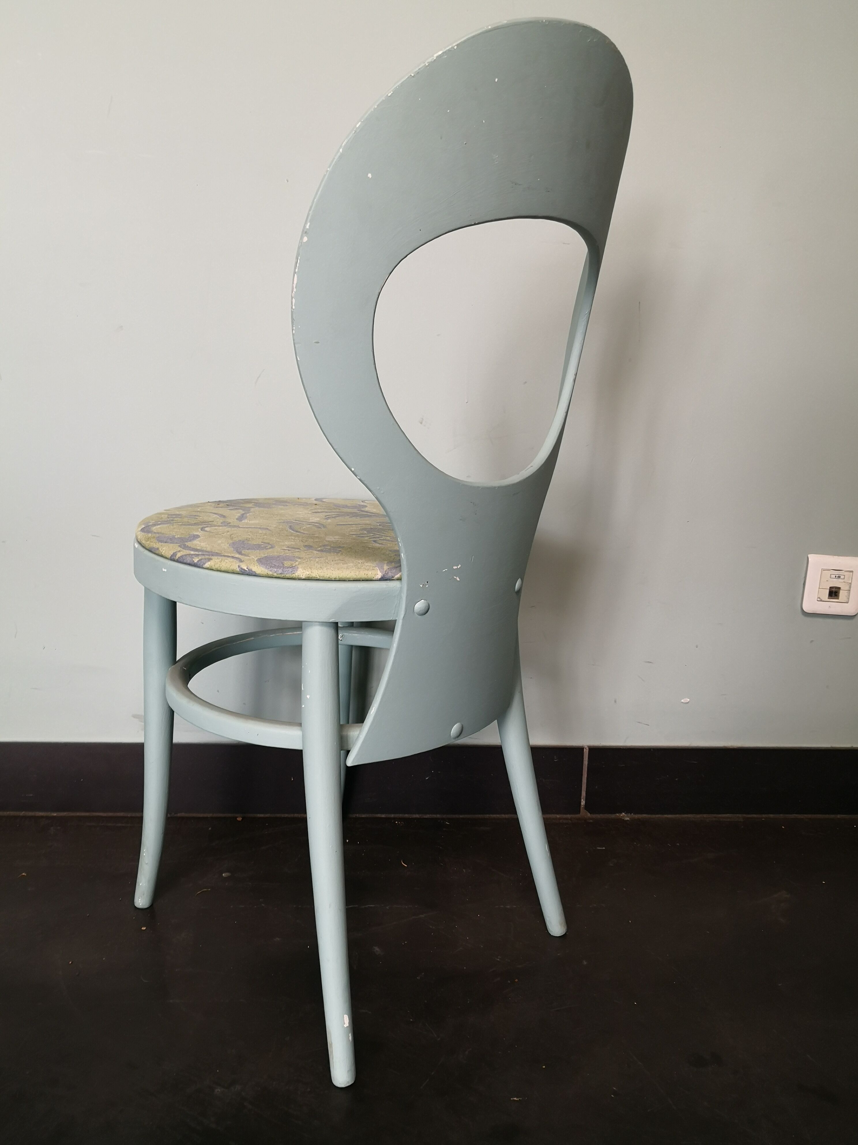 3 Bauman model bistro chairs seagull