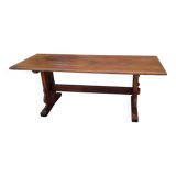 Antique vintage solid oak monastery farmhouse table