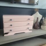 Small art deco wooden chest of drawers