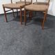 Set of 4 vintage teak dining chairs