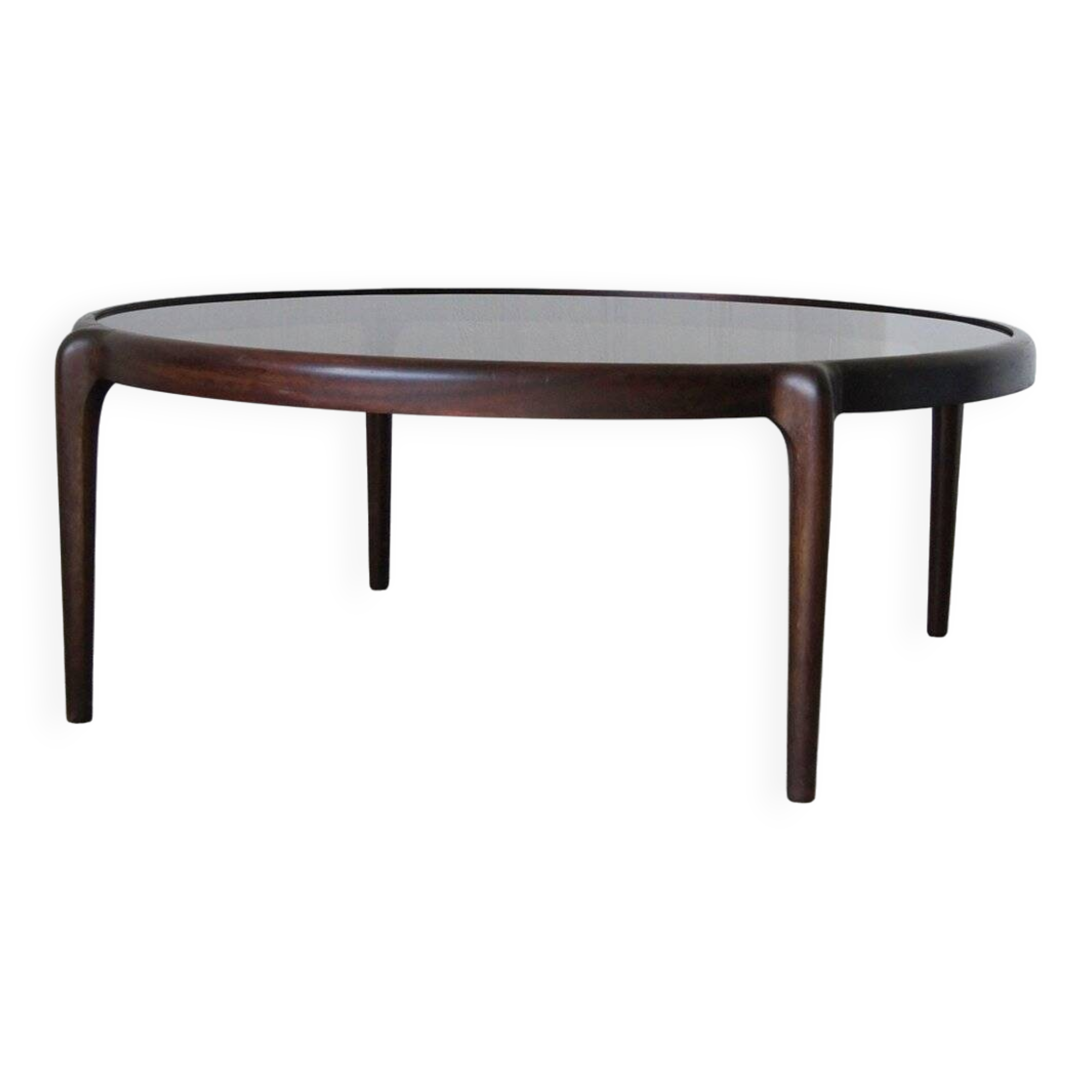 Large Mid-Century Coffee Table in Mahogany