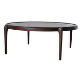 Large Mid-Century Coffee Table in Mahogany