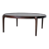 Grande table basse du milieu du siècle en acajou