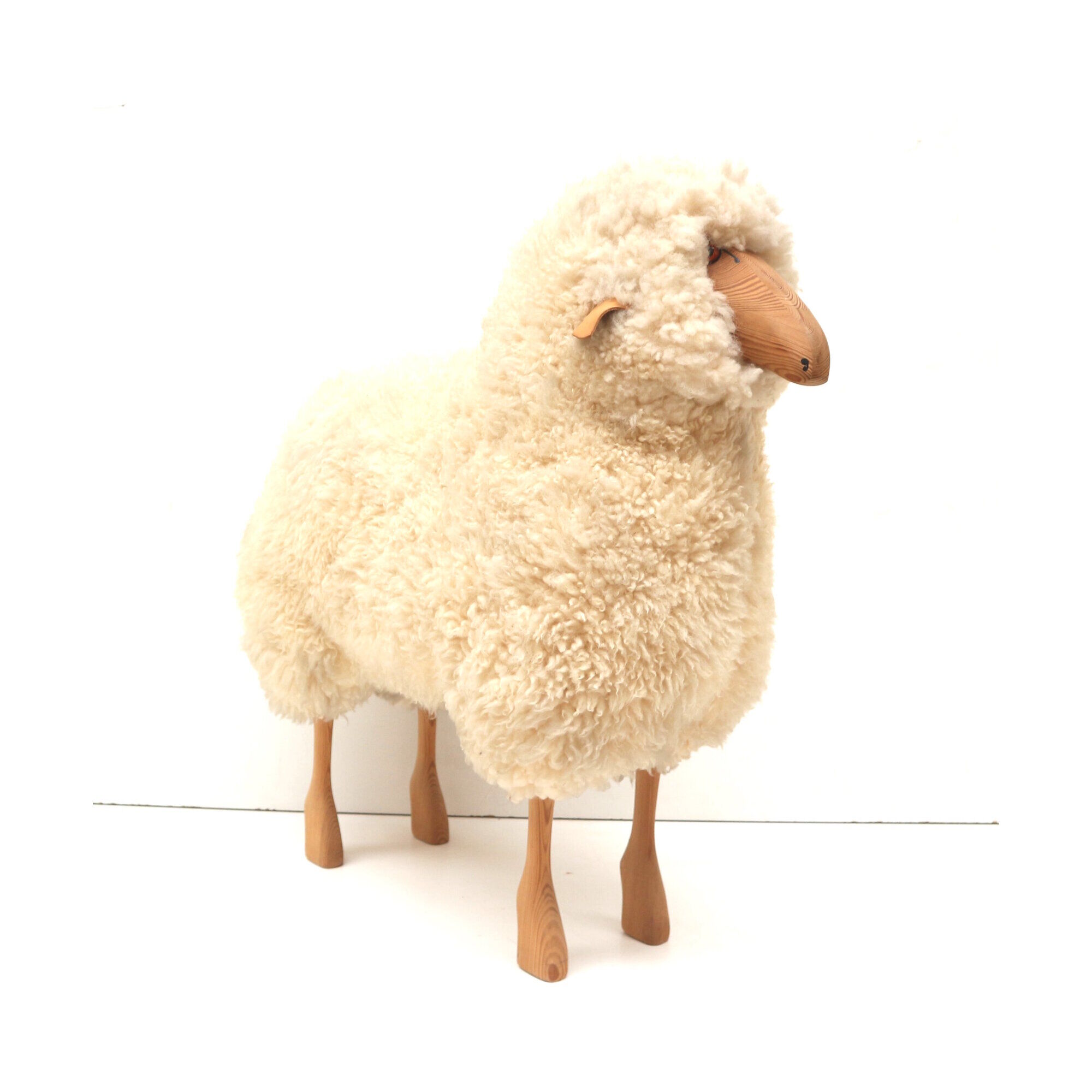 Rare large sheep by Hanns-Peter Krafft for Meier from the 70s