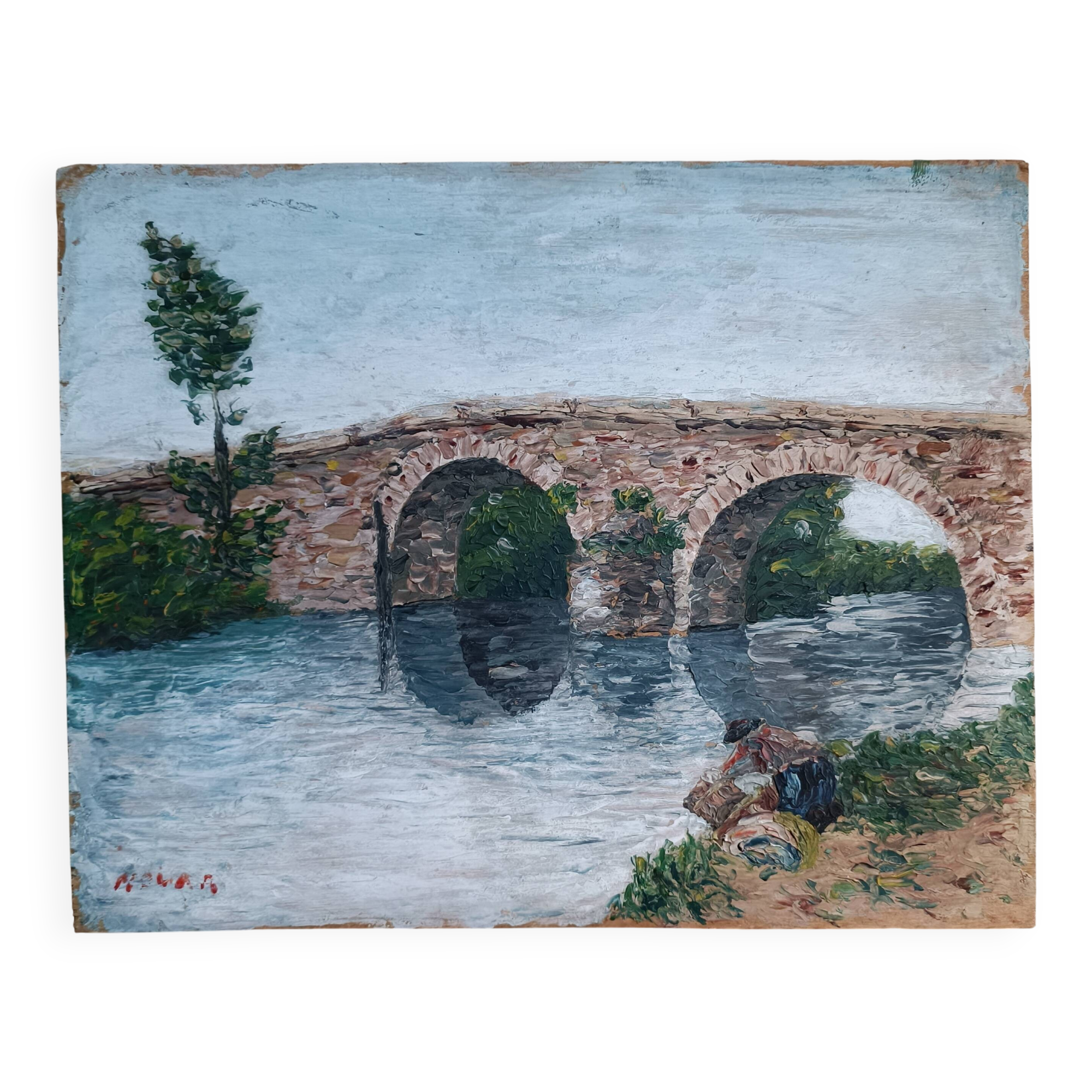 Laundress's table near the bridge