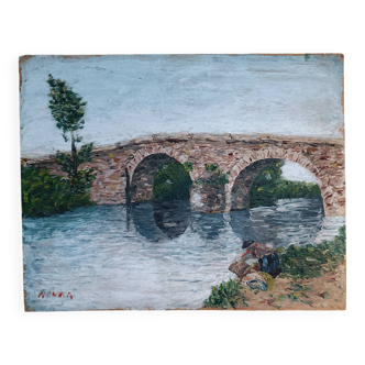 Laundress's table near the bridge