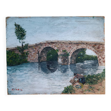 Laundress's table near the bridge