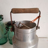 Tin milk pot