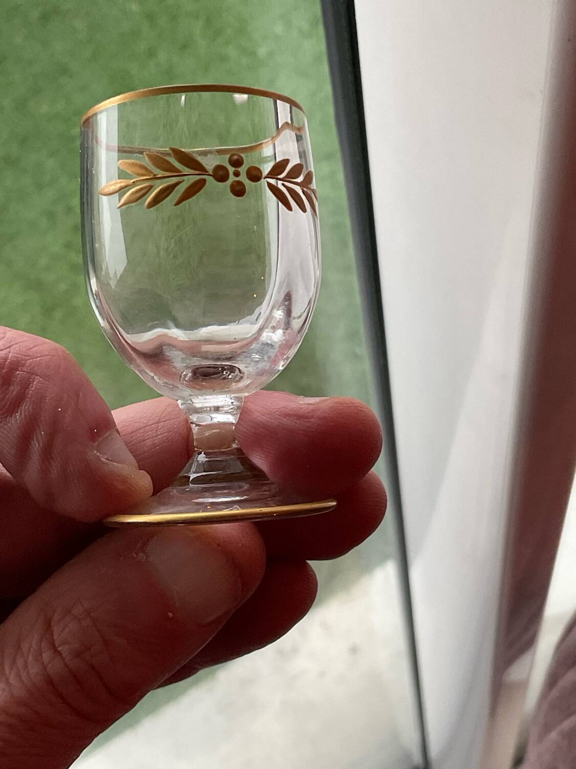Baccarat service liqueur