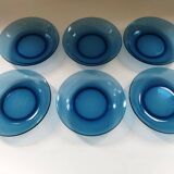 6 Vereco soup plates