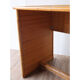 Bureau vintage Dal Vera en bambou et osier 1970