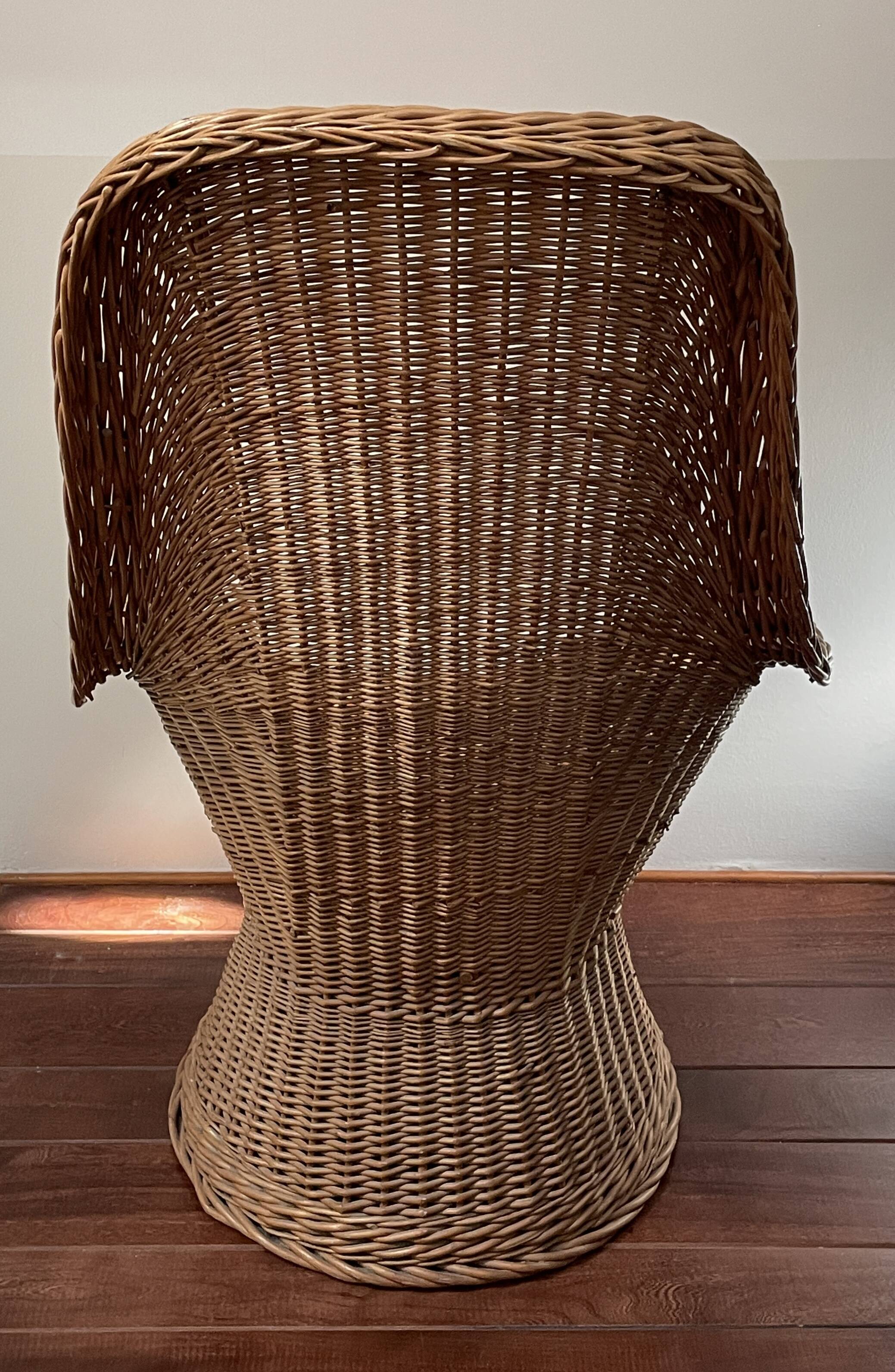 High back armchair from the 1960s and 70s