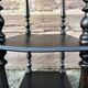 Napoleon III style blackened wood bookcase