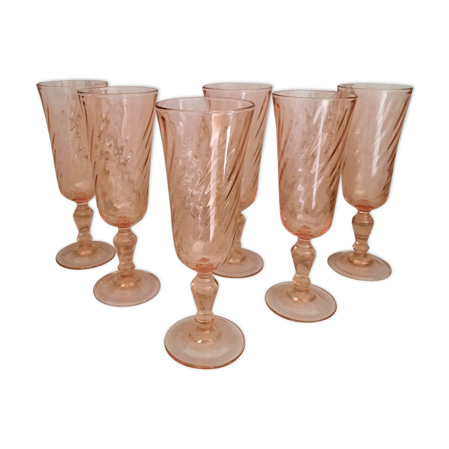 Rosaline champagne flutes from Luminarc