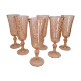 Rosaline champagne flutes from Luminarc