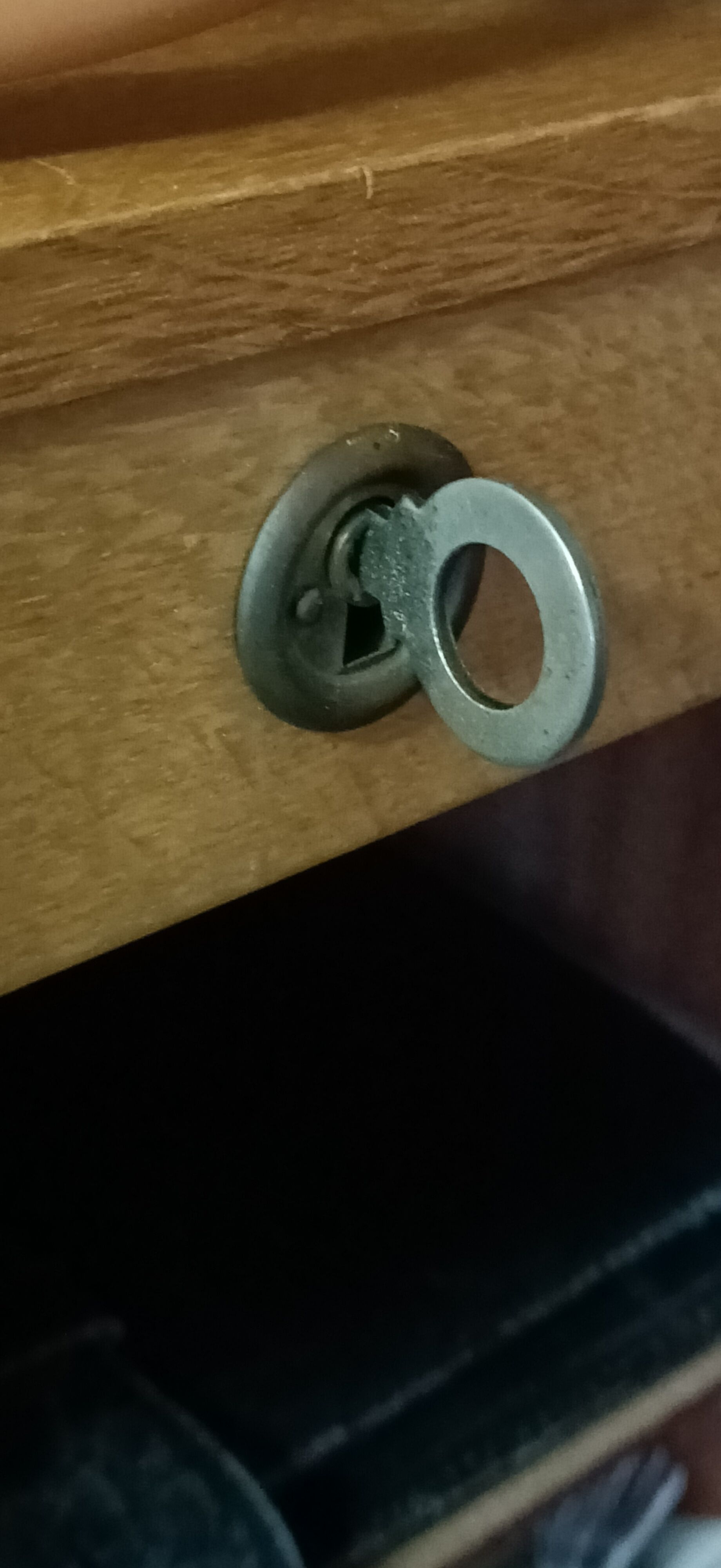 Vintage curtain binder