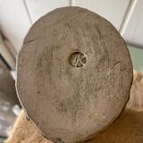 Signed stoneware vase
