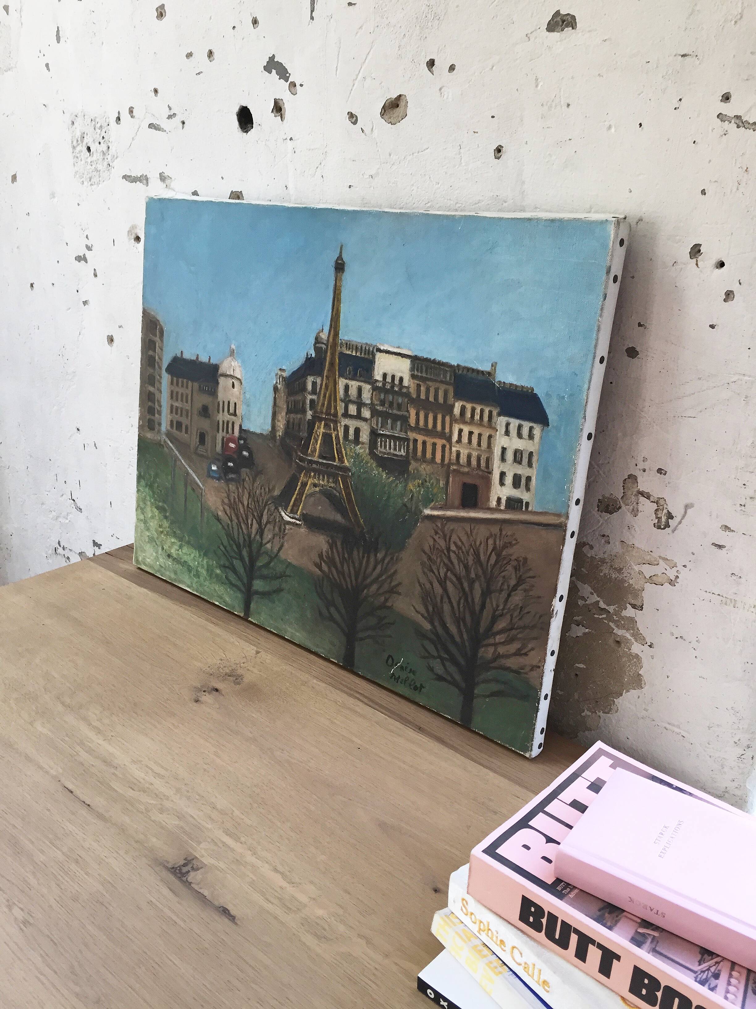 Oil web "Eiffel Tower"