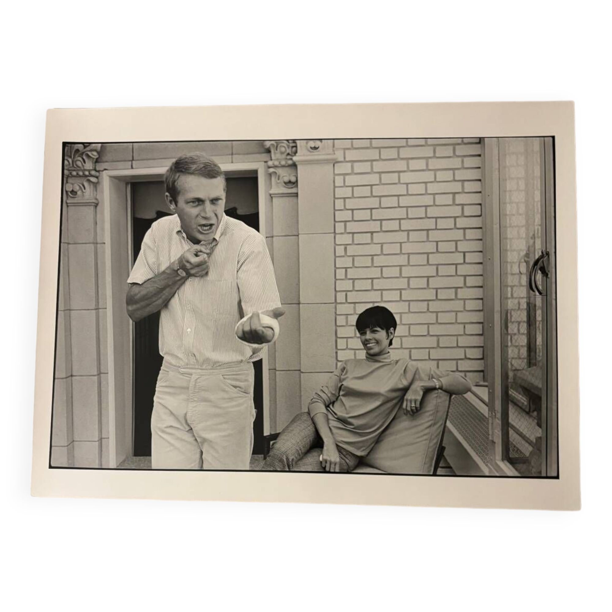 Film photo Steve Mac Queen by William Claxton