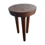 Wooden milking tabpuret
