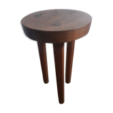 Wooden milking tabpuret