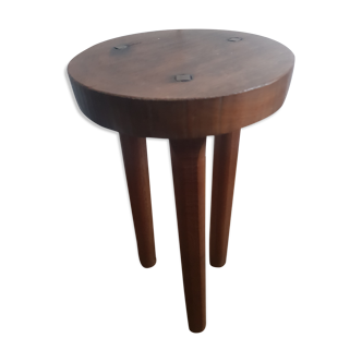 Wooden milking tabpuret