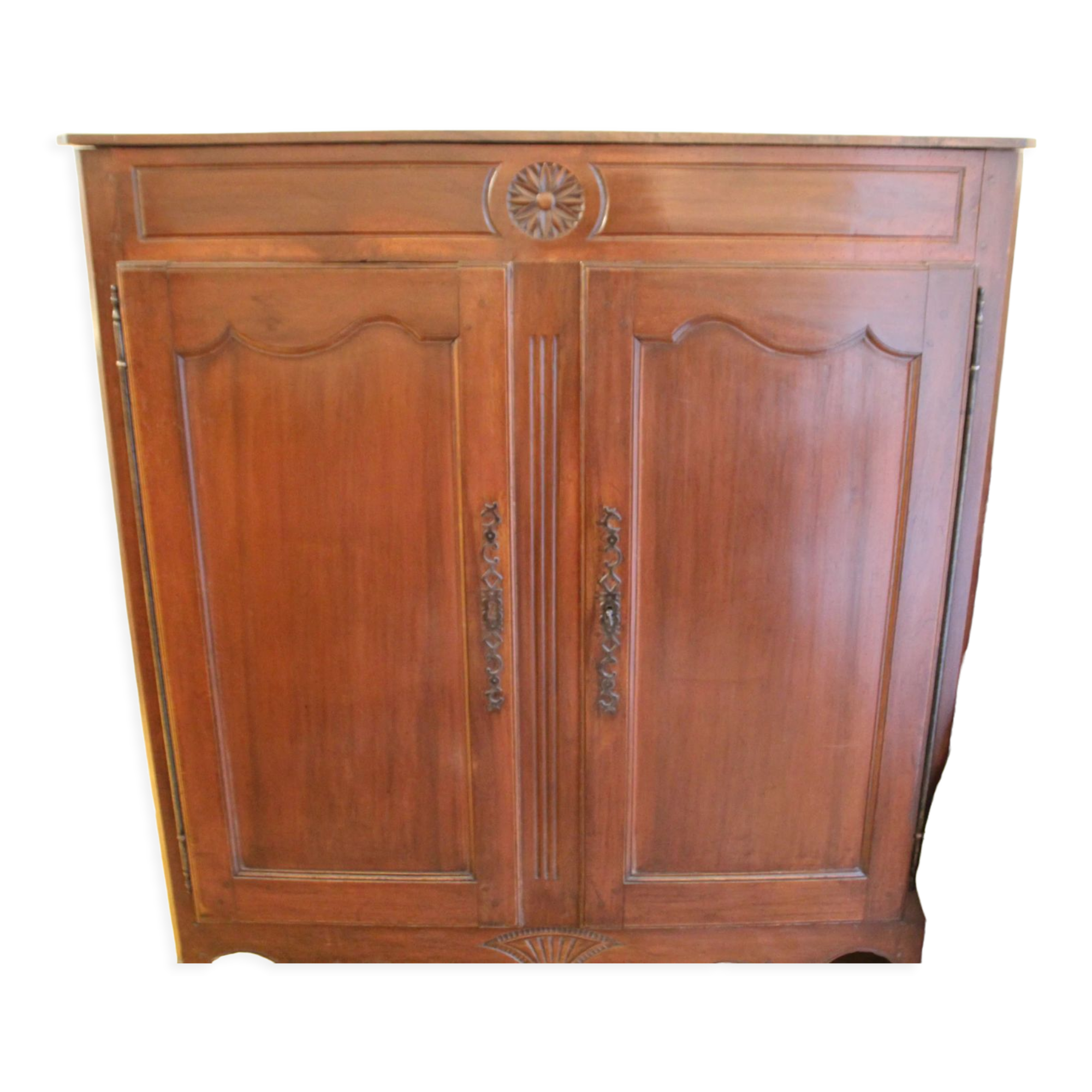 Buffet rustique en bois ancien vintage