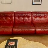 Leather sofa - Danish design
