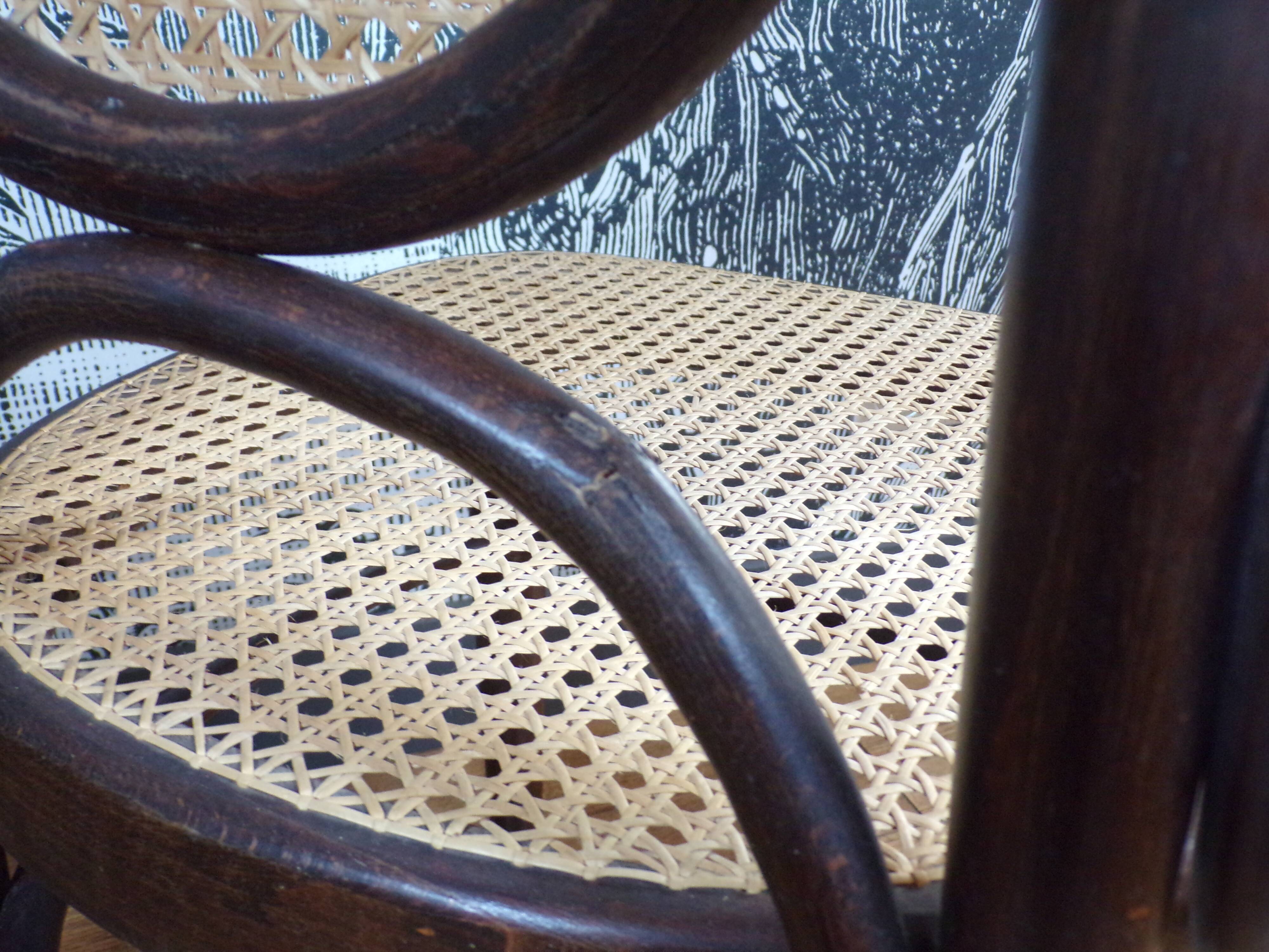 Pair of Thonet 207R chairs in bentwood