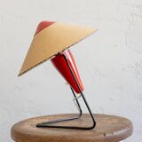 Mid Century Czech Table Lamp by Helena Frantova for Okolo, 1950s