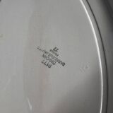 Hand-painted presentation plate Sarreguemines