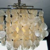 Vintage square chandelier by verner panton 1970