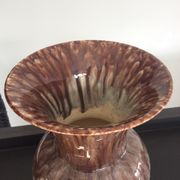 Vase vintage en céramique émaillée Germany