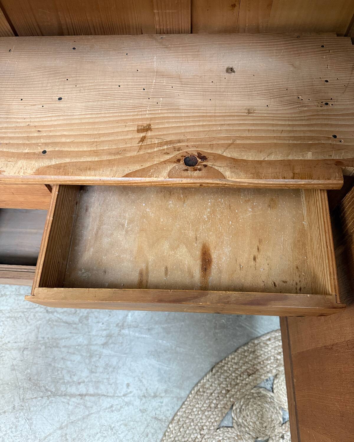 Vintage school glass cabinet (renovated)