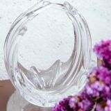 Empty crystal pocket ashtray