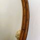 Miroir rotin vintage