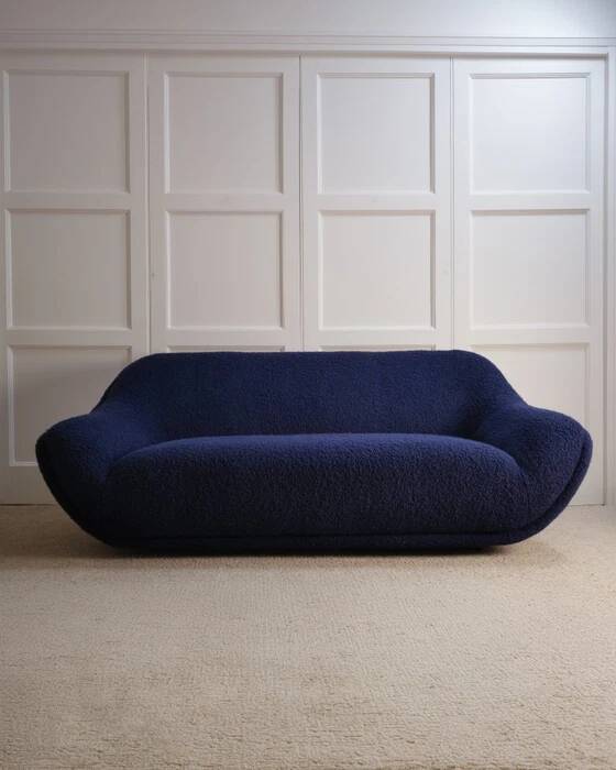 Blue sofa - Italy, 1970s