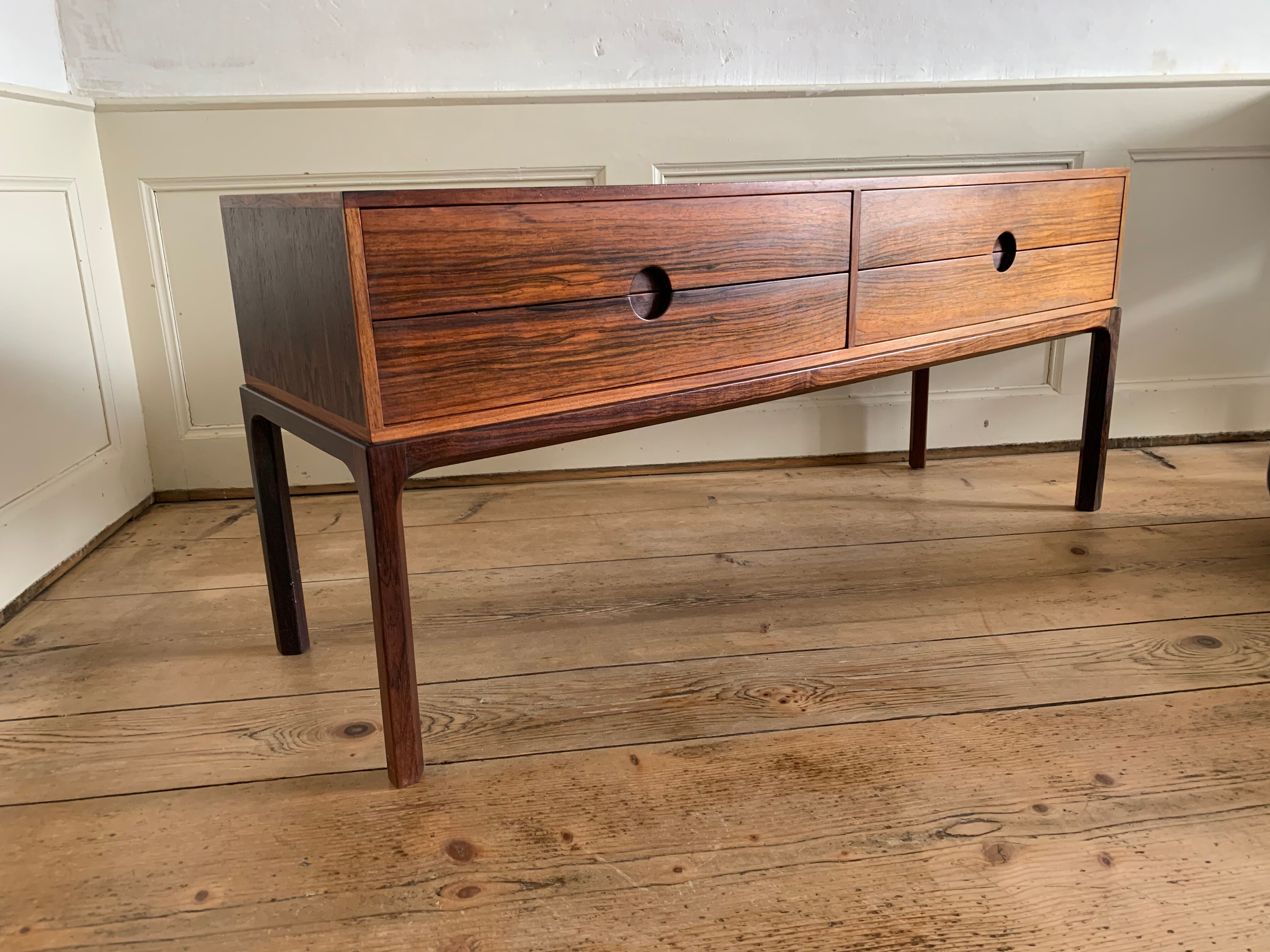Danish sideboard in rosewood by Kai Kristiansen edit  by Axel Kjersgaard