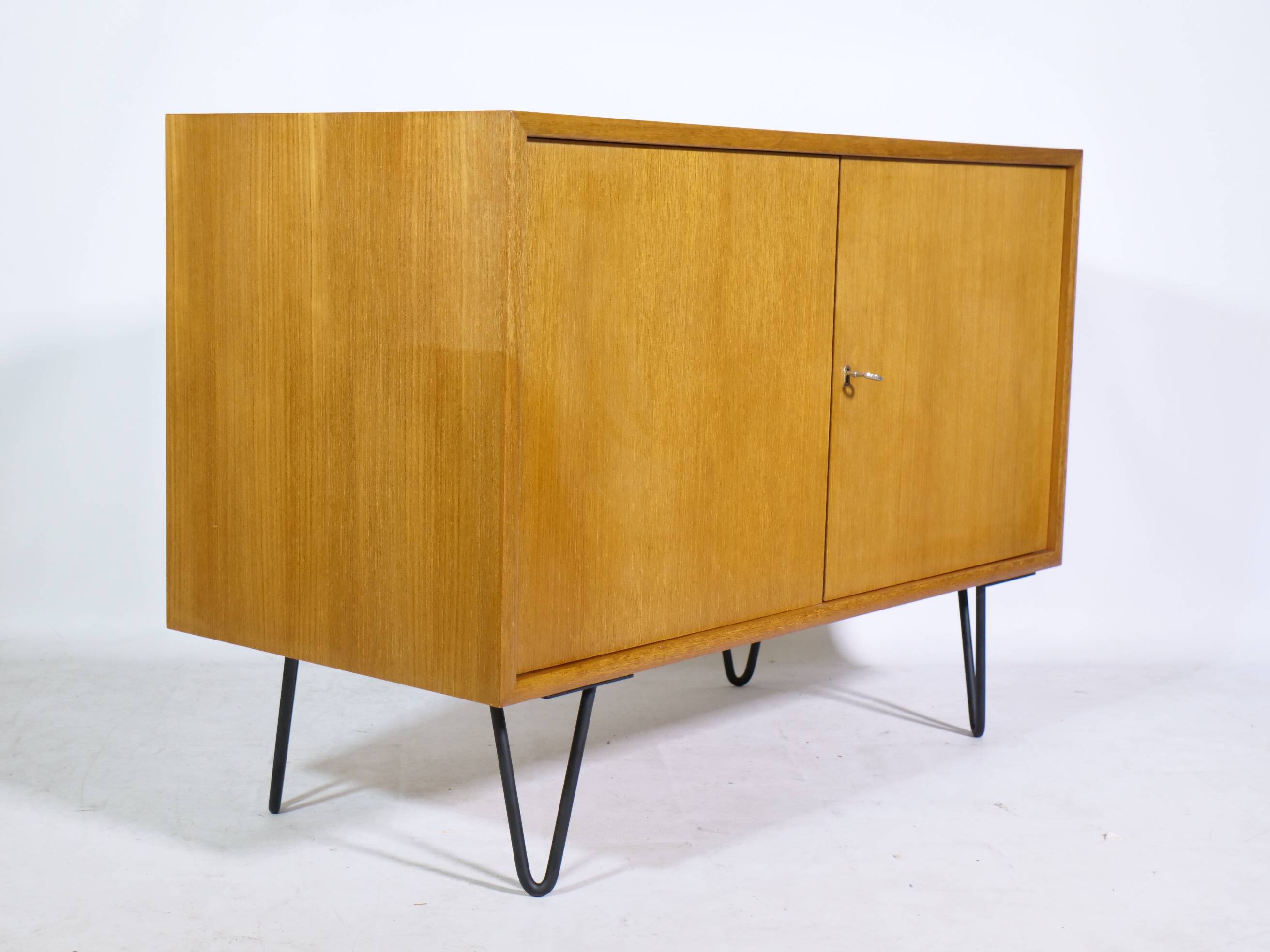 Teak sideboard vintage chest of drawers by WK Möbel, 1960s