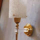 Vintage granite wall light from the 60s