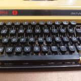 Typewriter Olympia Typist Yellow