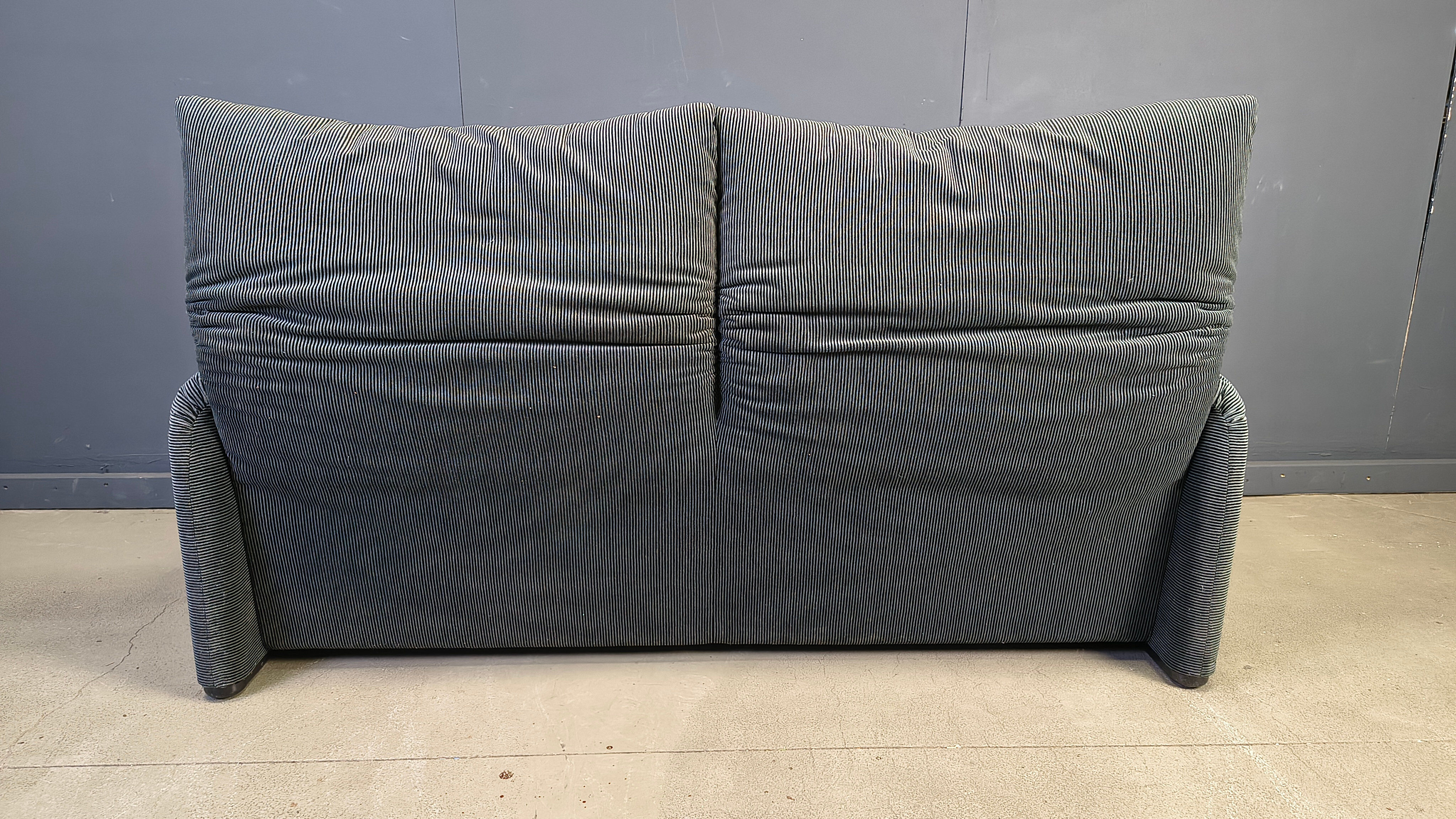 Maralunga sofa by Vico Magistretti for Cassina, 1970s