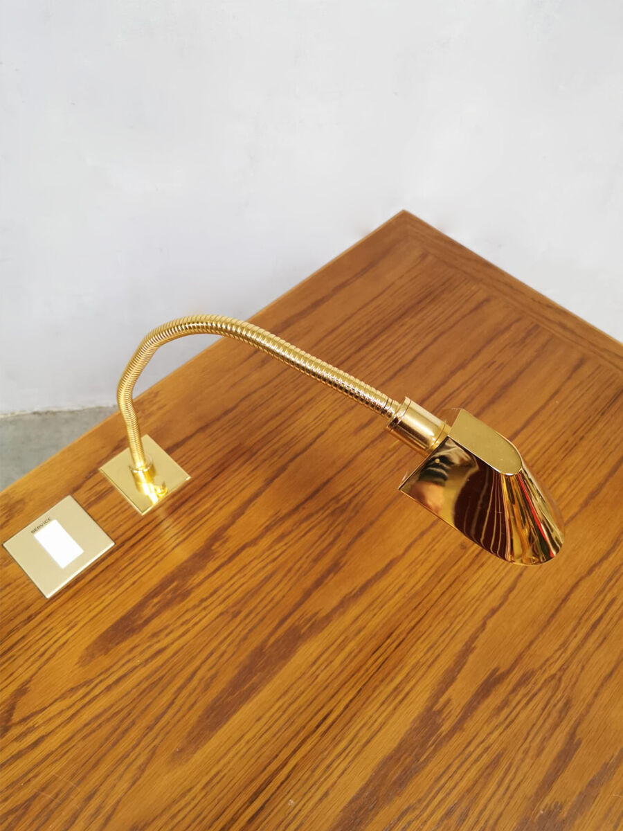 Vintage rattan caned desk Eleanor Forbes Mcguire San Francisco